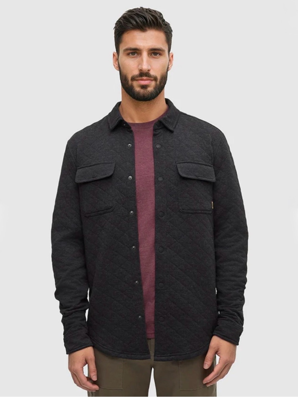 tentree Men's Colville Quilted Shacket